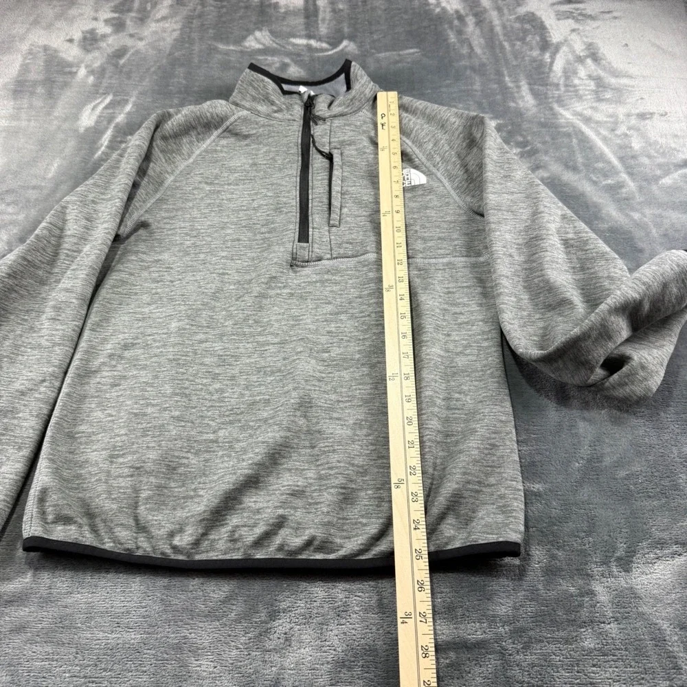 The‎ North Face Canyonlands 1/2 Zip Pullover Mens Grey Fleece NF0A5G9W Size L